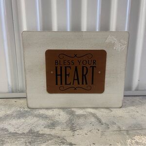 Bless Your Heart Home Decor - 8x10